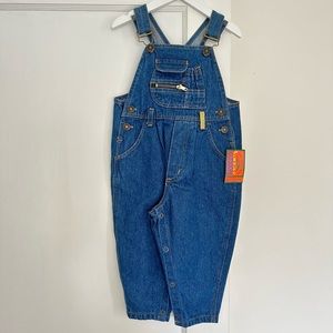 Vintage Denim Toddler Overalls NWT / NOS Size 24 Month